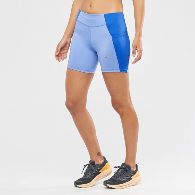 Blue Salomon Cross Run 5\'\' Short Women\'s Running Tights | IE UN2301